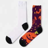 Chaussette Happy Halloween (Gauche)