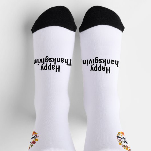 Chaussette Happy Thanksgiving (Haut)