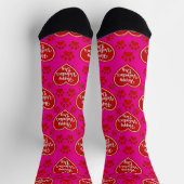 Chaussette Happy Valentine’s Day Cat Lover Socks (Haut)
