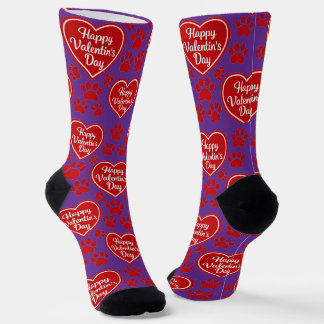 Chaussette Happy Valentine’s Day Cat Lover Socks