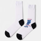 CHAUSSETTE HARRIS WALZ 2024 (Gauche)