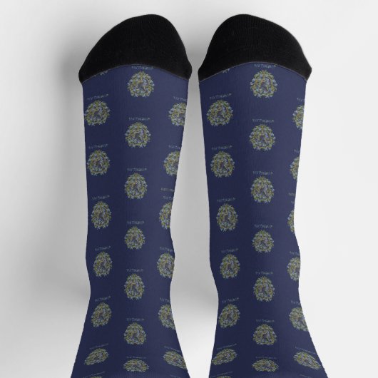 Chaussette HARRY POTTER™ | Crest RAVENCLAW™ (Haut)
