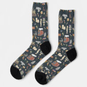 Chaussette HARRY POTTER™ | Motif icônes (Gauche)