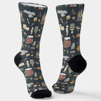 Chaussette HARRY POTTER™ | Motif icônes
