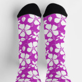 CHAUSSETTE HAWAIIAN HULA (HIBISCUS) BERRY (Haut)