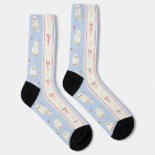 Chaussette Hedwig Owl Post Stripe Pattern (Droite)