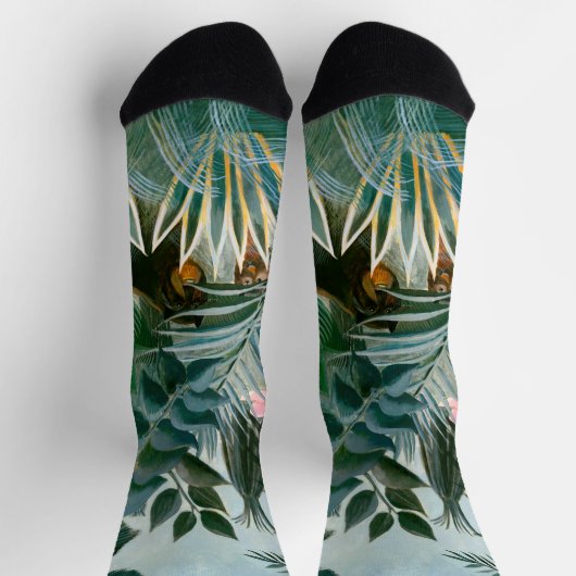 Chaussette Henri Rousseau - La jungle équatoriale (Haut)