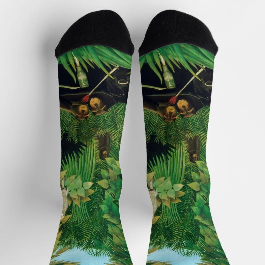 Chaussette Henri Rousseau - Les Joyeux Jesters (Haut)