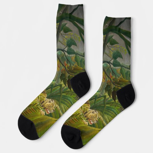 Chaussette Henri Rousseau - Surpris ! (Gauche)