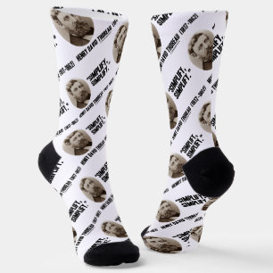 Chaussette Henry David Thoreau Simplifier la soumission