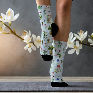 Chaussette Herbes de Whimsical sur la Menthe