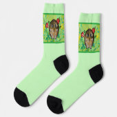 Chaussette Hérisson Mignon (Gauche)