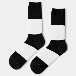 Chaussette Hétérosexuel noir blanc rayé LGBT