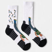 Chaussette Heureux avec de la barbe à papa (Droite)