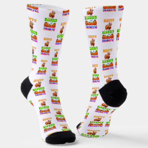 Chaussette Heureux Bénis Et Reconnaissant