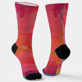 Chaussette Heureux et Coloré Multimédia Mélangé (Angulaire)