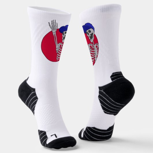 Chaussette Hey Amis Cool et drôle Squelette (Angulaire)