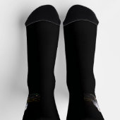Chaussette Hibou des neiges majestueux d'hiver (Haut)