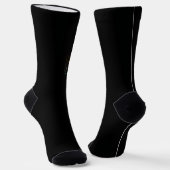 Chaussette Hibou des neiges majestueux d'hiver (Angulaire)