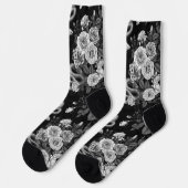 Chaussette Hidden in the roses 3 (Gauche)