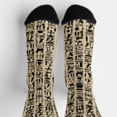 Chaussette Hiéroglyphe égyptien (Haut)
