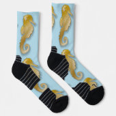 Chaussette Hippocampe doré Thunder_Cove (Droite)