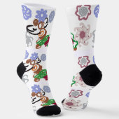 Chaussette Hiver de lama (Angulaire)