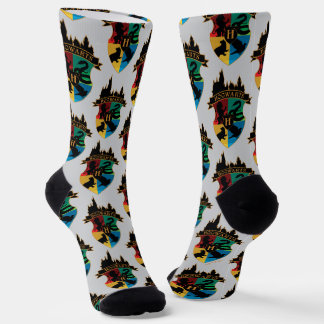 Chaussette HoGWARTS™ Castle Crest House Insigne de fierté