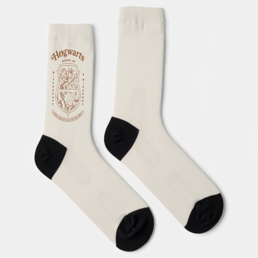 Chaussette HOGWARTS™ School of Witchcraft and Wizardry Crest (Droite)