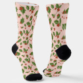 Chaussette Holly Berry Christmas Socks (Angulaire)