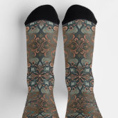 Chaussette Homely cottage pattern (Haut)