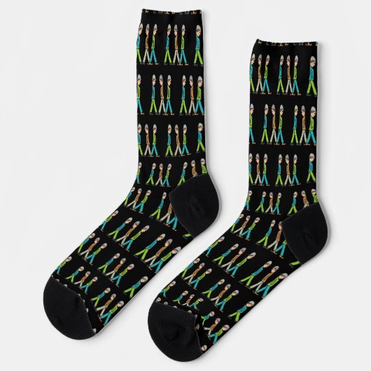 Chaussette Hommes en bâton de matchs (Gauche)