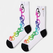 CHAUSSETTE HOMMES QUI AIMENT AIMER LES HOMMES (Gauche)