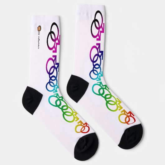 CHAUSSETTE HOMMES QUI AIMENT AIMER LES HOMMES (Droite)