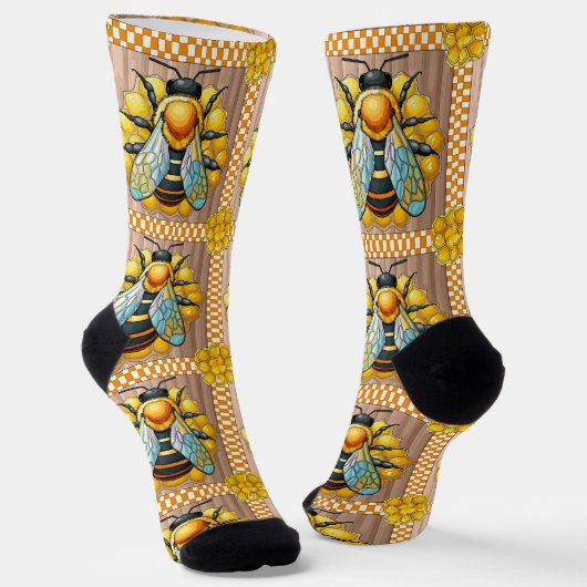 Chaussette Honey Bee (Angulaire)