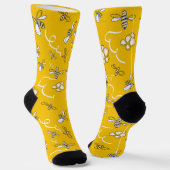 Chaussette Honey Bees Crew Socks (Angulaire)