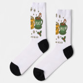 Chaussette Hope Joy Peace and Cocoa (Gauche)