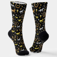 Horse Racing Derby Day Party Black Gold Motif