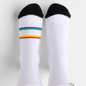 Chaussette Horses Are In My DNA Rainbow Crew Socks (Haut)