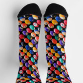 Chaussette Huit Ballons Les Couleurs, Chaussettes Pleines Imp (Haut)