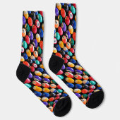 Chaussette Huit Ballons Les Couleurs, Chaussettes Pleines Imp (Droite)