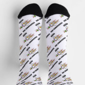 Chaussette Humour de biologie moléculaire : ADN de programmeu (Haut)