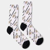 Chaussette Humour de biologie moléculaire : ADN de programmeu (Droite)