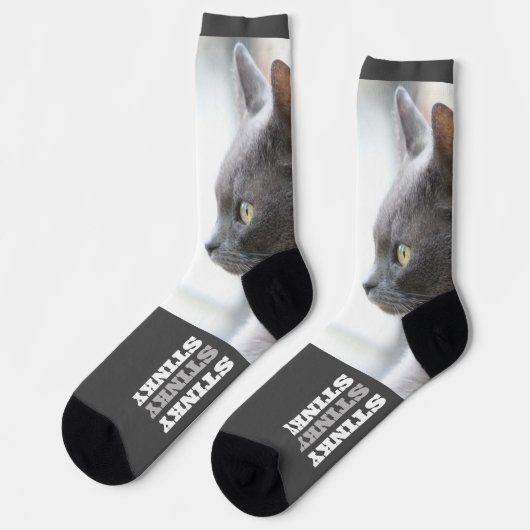 Chaussette Humour Kitty Cat (Gauche)