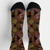 Chaussette Hunt Club Plaid With Wildlife Game (Haut)