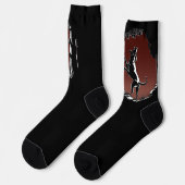 Chaussette Hunting Dog Socks Hound Dog Socks Customize (Gauche)