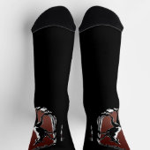 Chaussette Hunting Dog Socks Hound Dog Socks Customize (Haut)