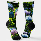 Chaussette Hydrangea Flower Garden Crew Socks (Angulaire)
