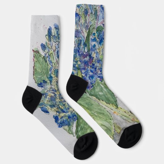 Chaussette Hydrangeas in Water Crew Socks (Droite)
