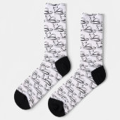 Chaussette Hydroplane 01 Noir (Gauche)